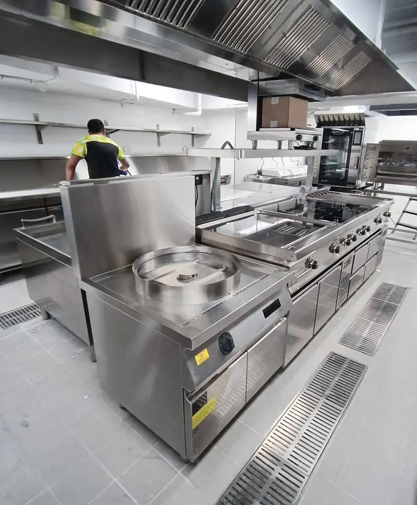 Spiteri Catering Installation Team