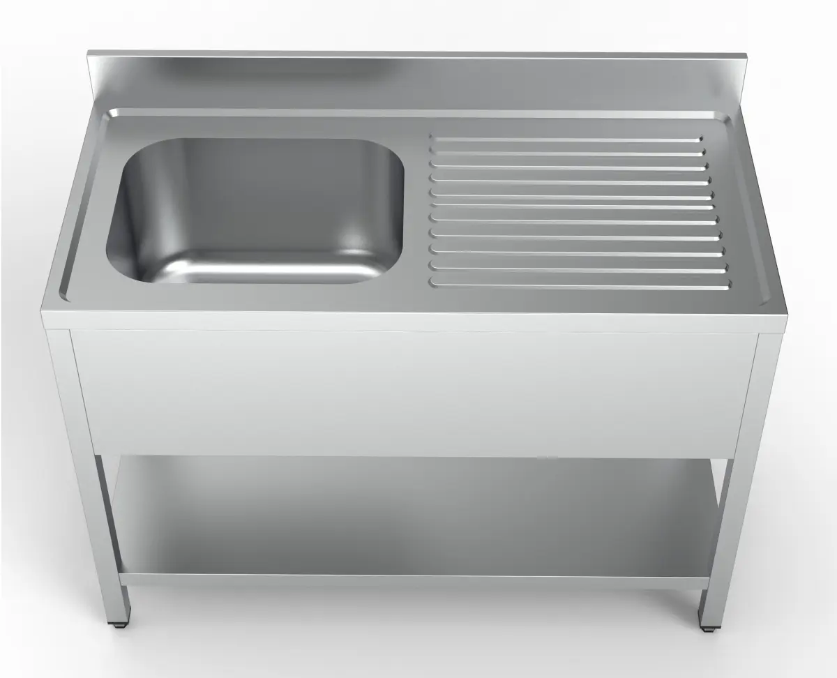 600 SINK UNIT SHELF 1 LEFT 1200