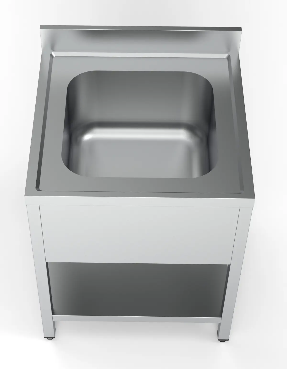 COMBISTEEL SINK 1 BOWL ONLY 70X70CM