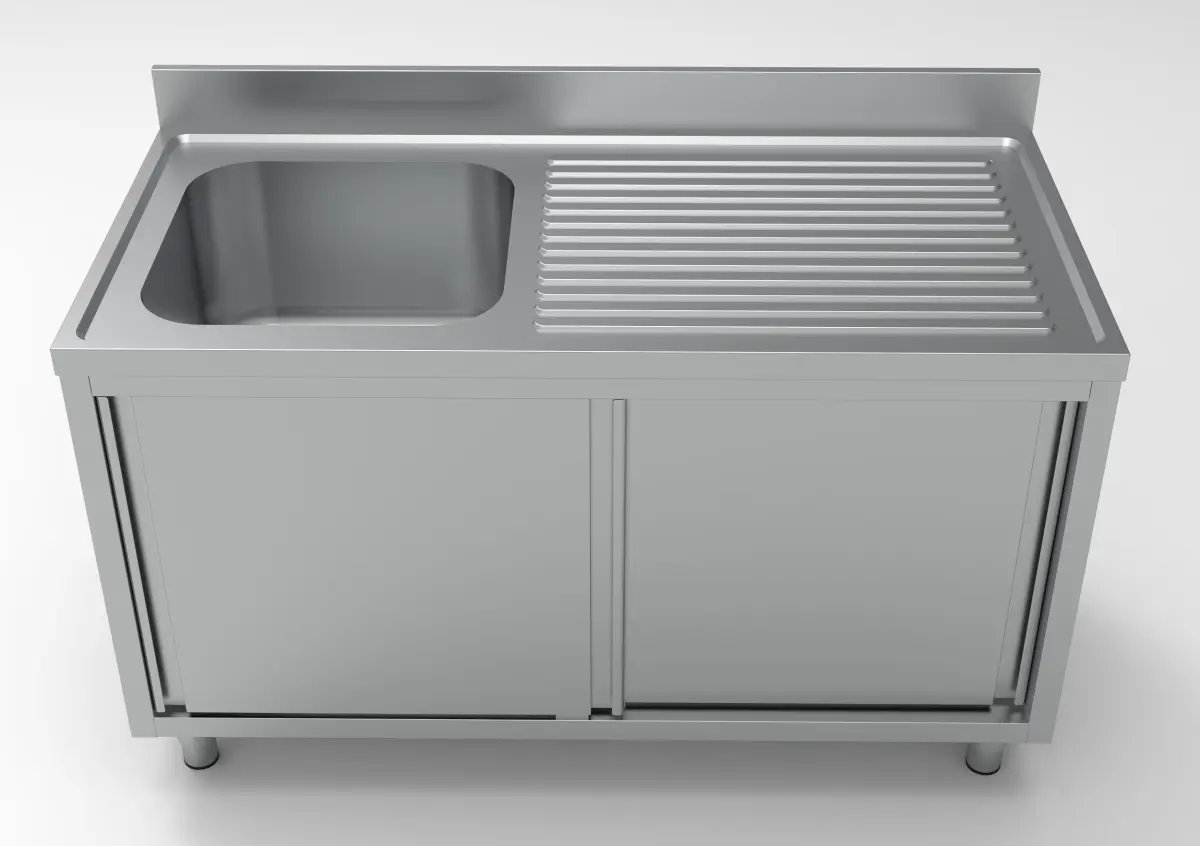 700 SINK UNIT SLIDING DOORS 1 LEFT  1400