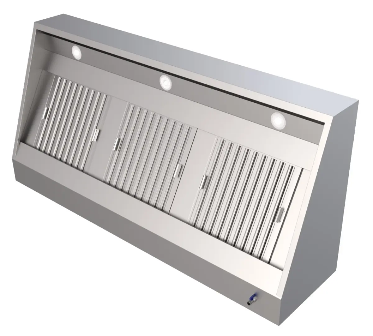 S/STELL WALL HOOD + LABRITH FILTERS + ENCASED LIGHTS 200X90CM