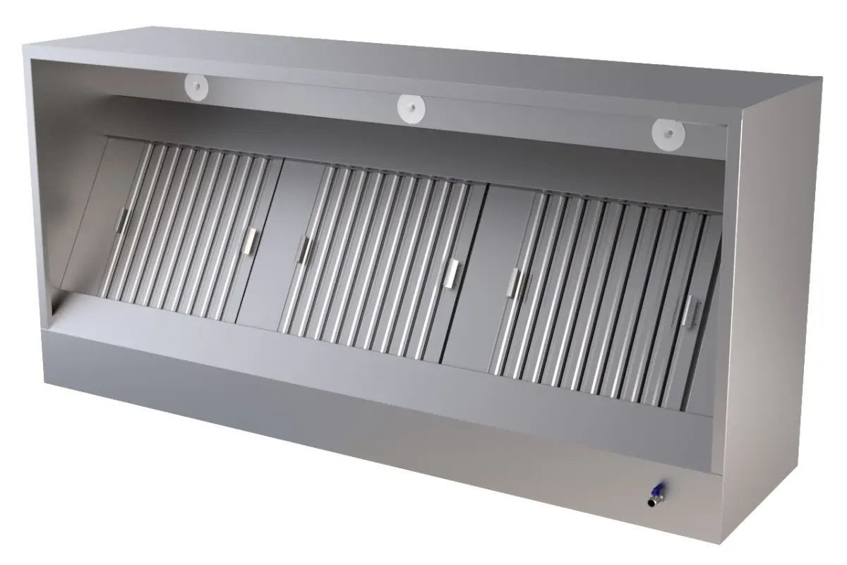 950 WALL-MOUNTED HOOD BOX MODEL 3000  *TRANSPORT ON REQUEST*