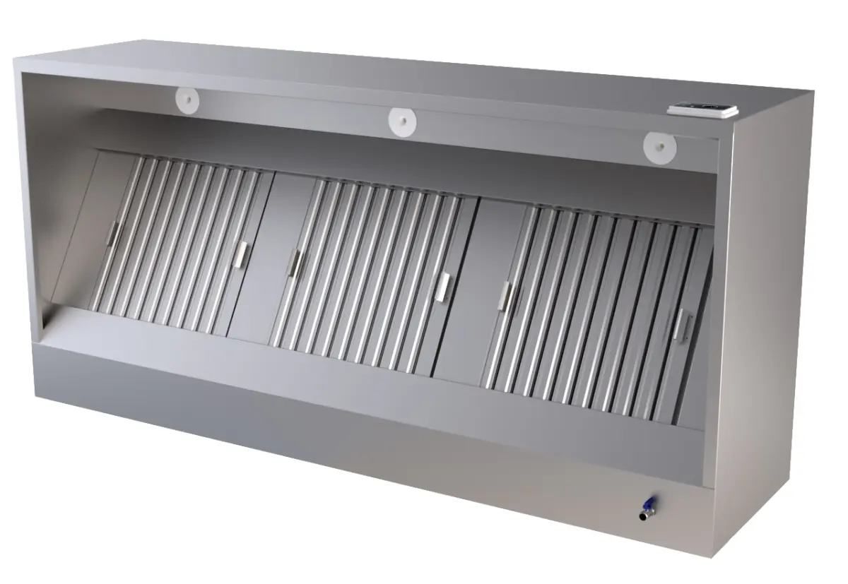 950 WALL-MOUNTED HOOD BOX MODEL COMPLETE 3000  *TRANSPORT ON REQUEST*