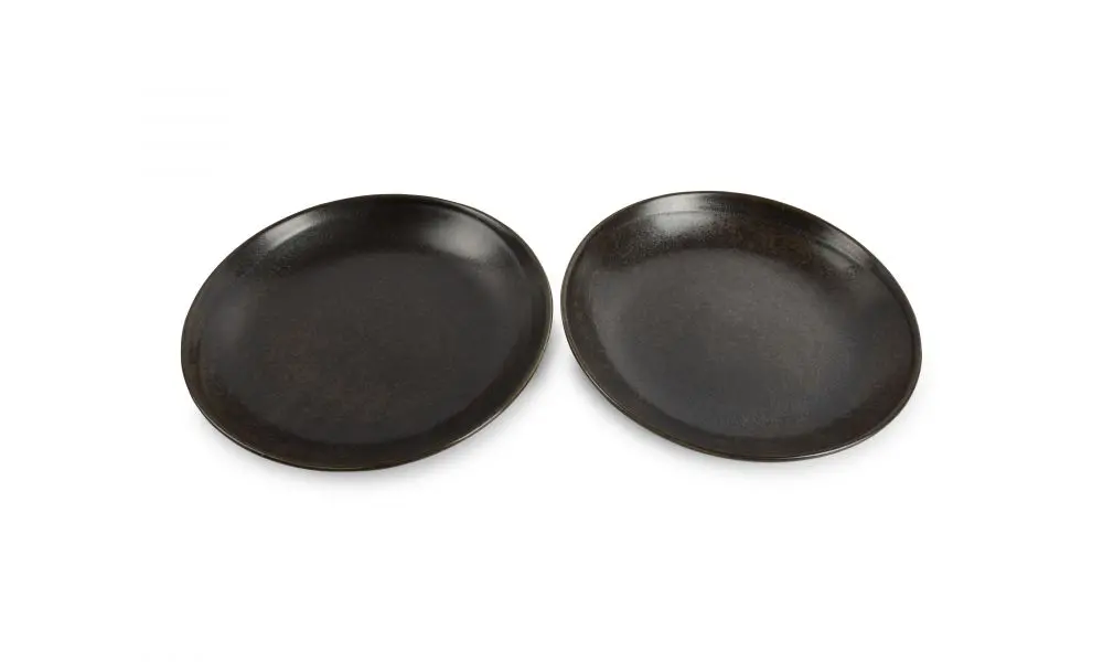 Deep plate 24,5xH4cm black Ceres