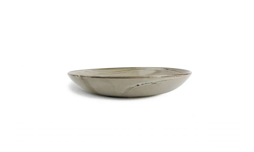 Deep plate 24,5xH4cm grey Ceres