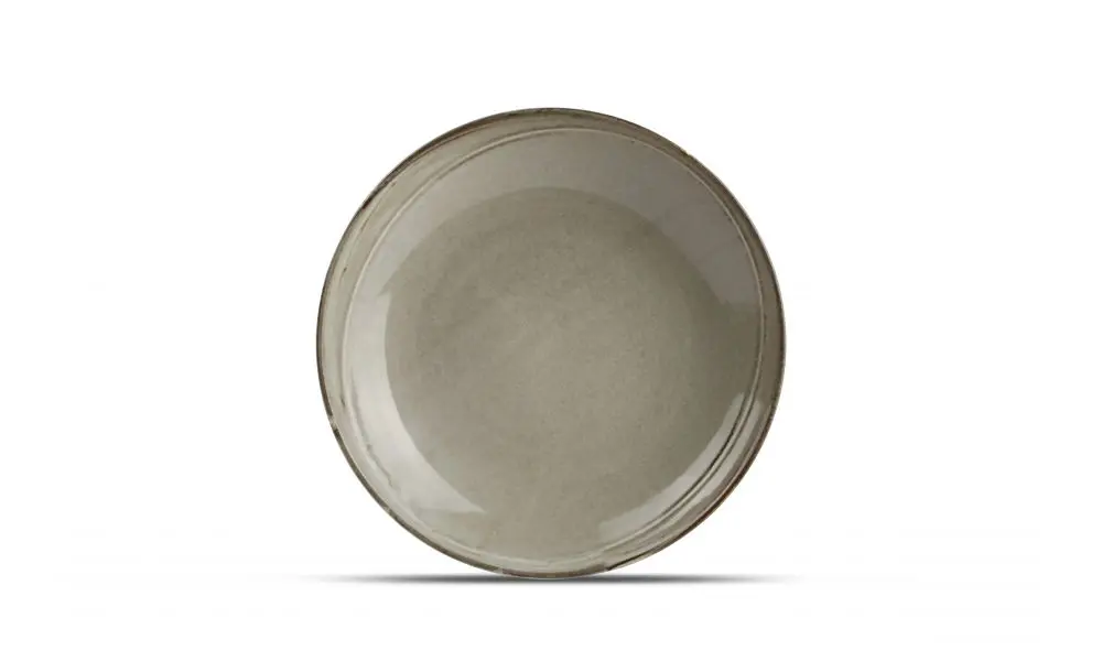 Deep plate 24,5xH4cm grey Ceres