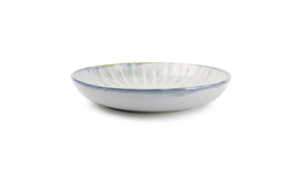Deep plate 25,5xH5cm sea green Atlas