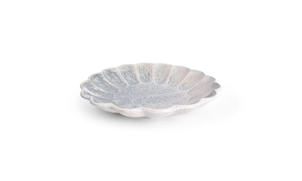 Deep plate 28xH4cm blue faded Dune