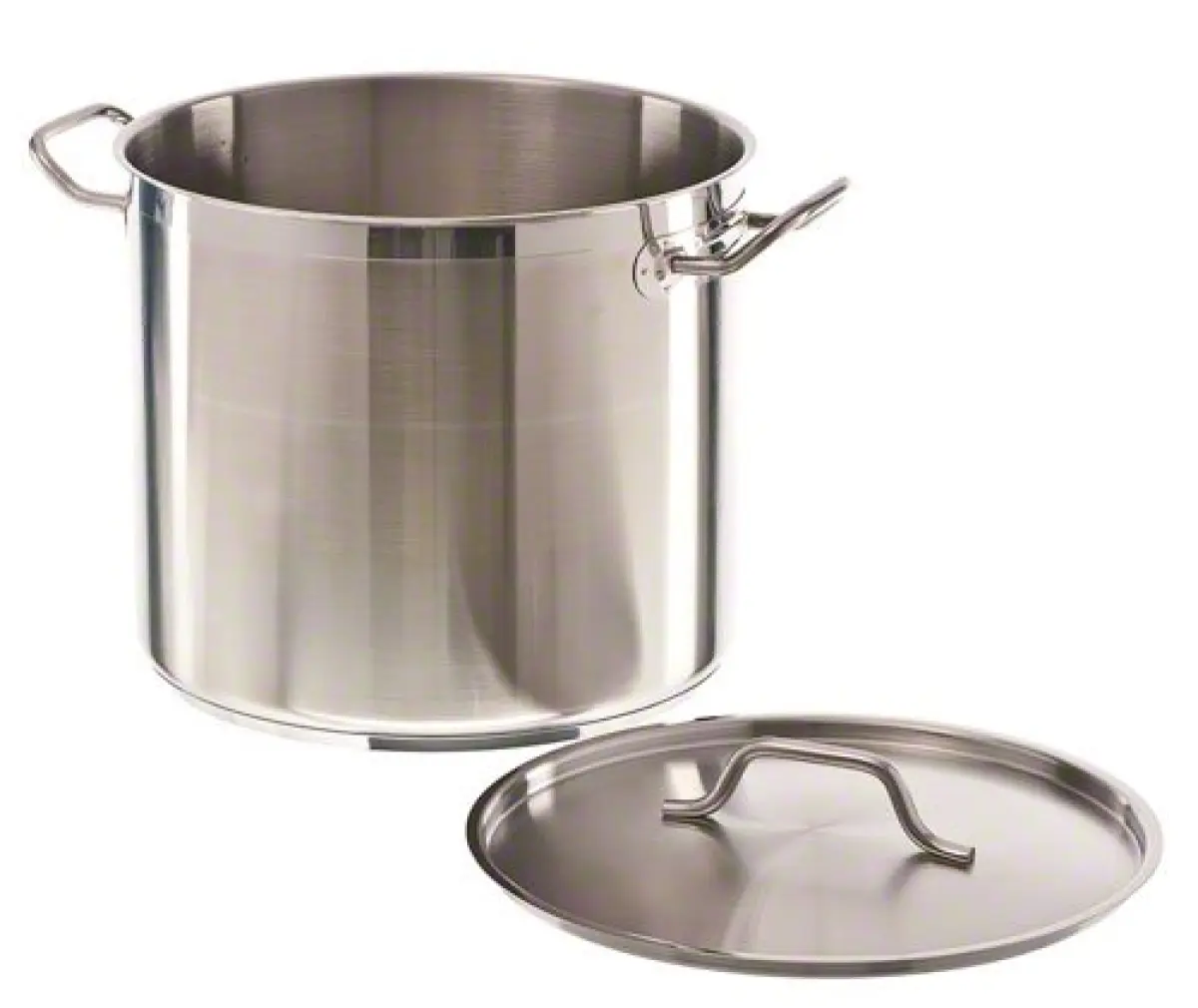 DEEP STOCKPOT MID HIGH SS + LID ø40 31L
