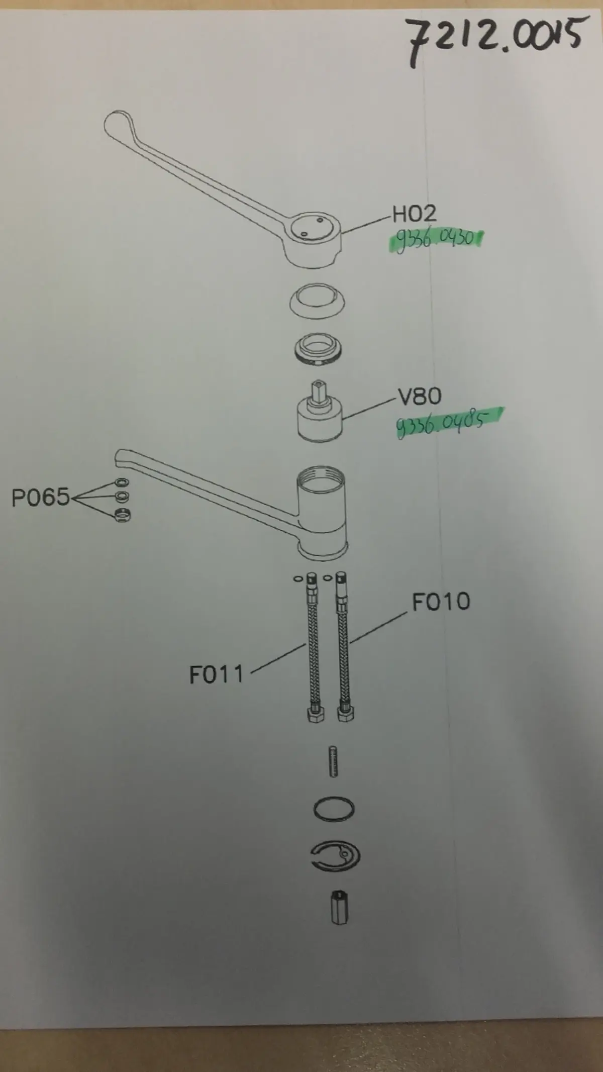 COMBISTEEL FAUCET NYLON COMMAND