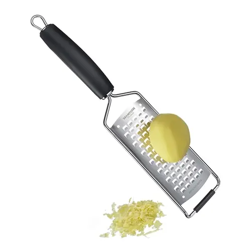 S/S HAND GRATER NON SLIP HANDLE COARSE