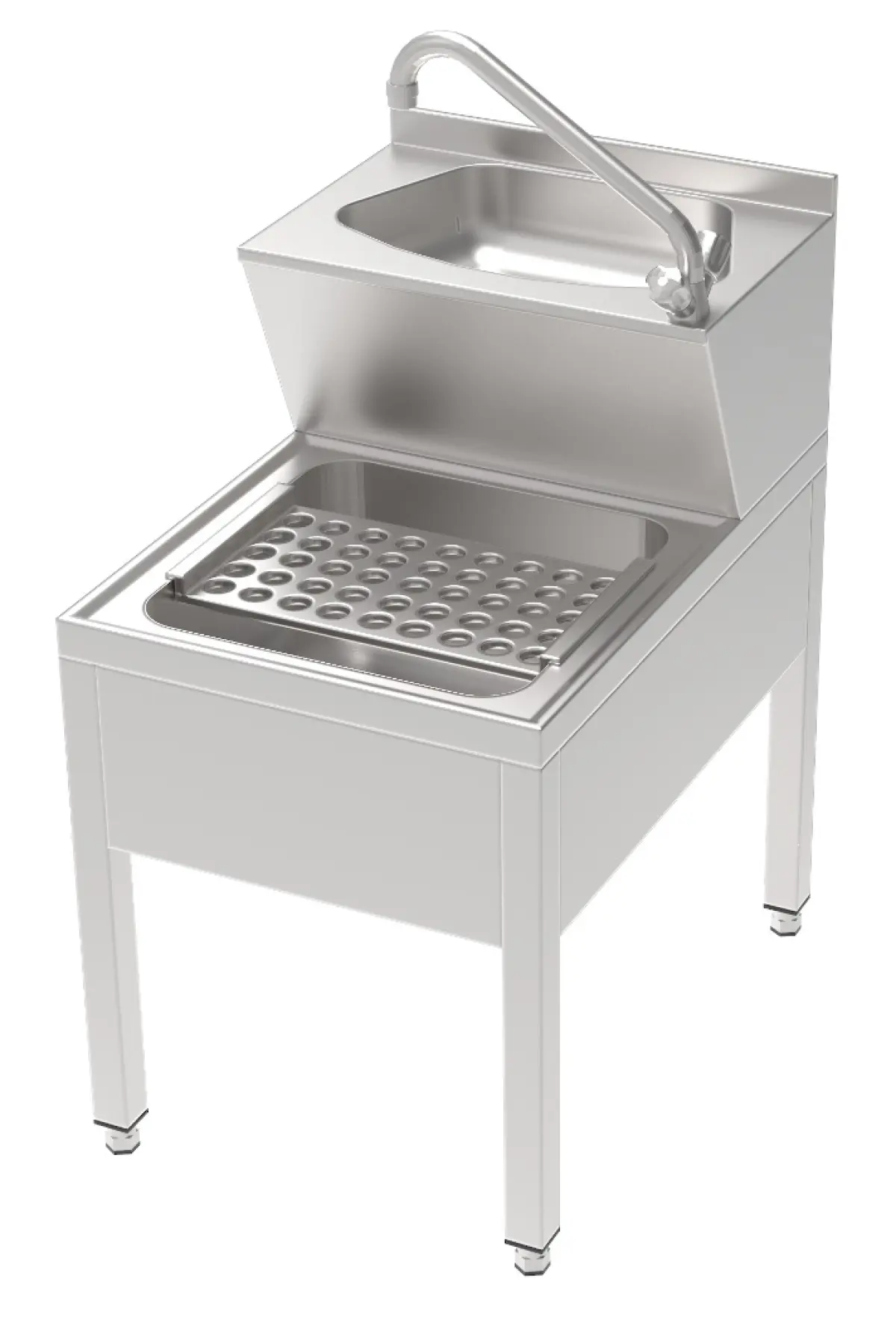JANITORIAL SINK COMP. W/S/S STEEL UNIT