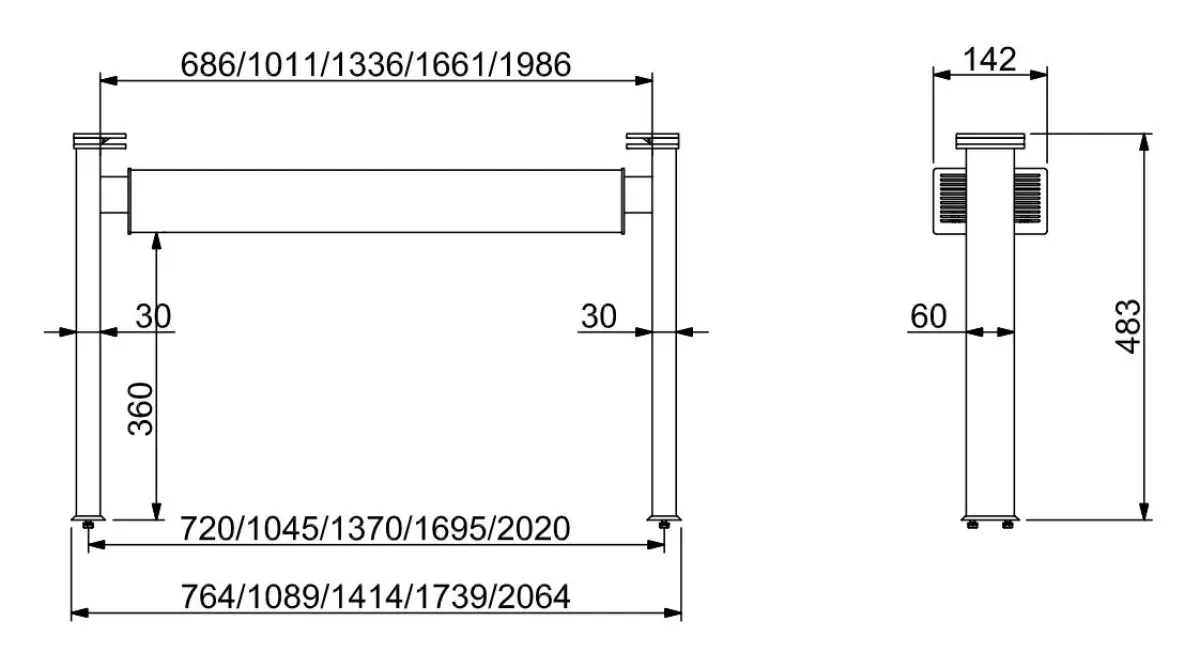 LIGHTING BAR 2/1