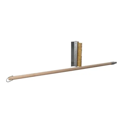 BRASS WIRE PIZZA OVEN BRUSH