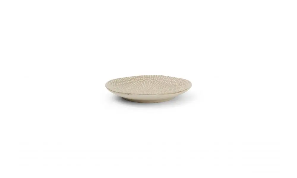 Plate 12xH1,5cm olive Mosaic
