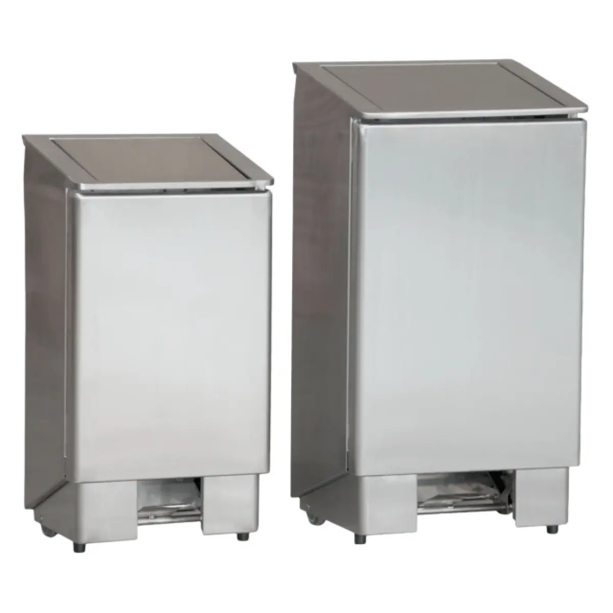 COMBISTEEL S/STEEL PEDAL BIN 60 LITERS